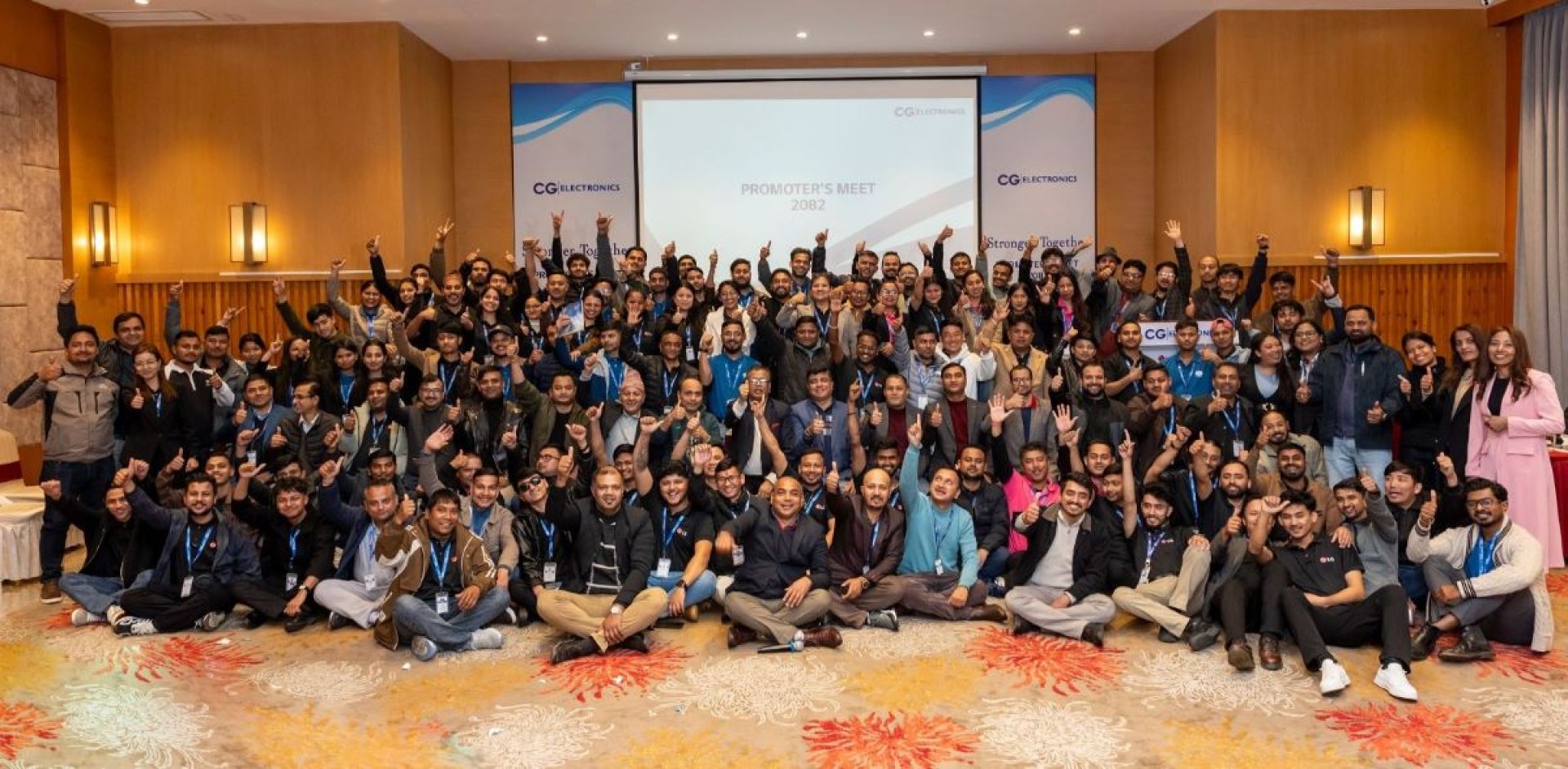 सीजी इलेक्ट्रोनिक्सद्वारा राष्ट्रियस्तरको प्रमोटर मिट सम्पन्न